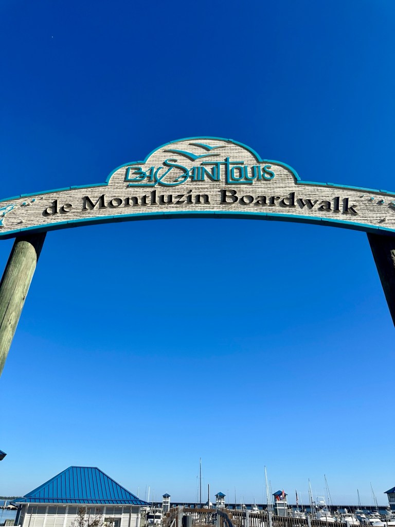 Bay St Louis Mississippi de Montluzin Boardwalk