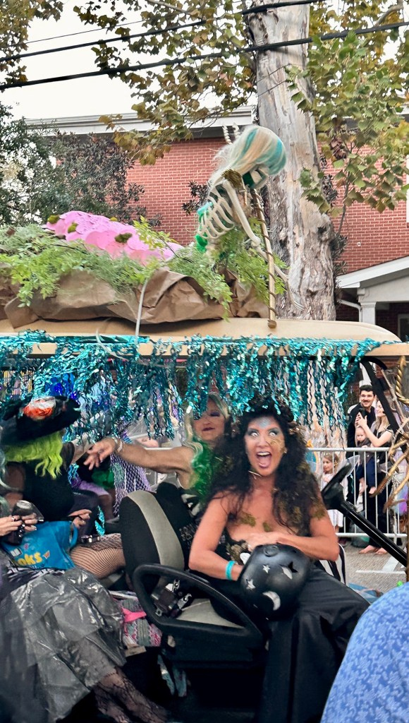 Witches Ride of Ocean Springs, historical downtown Ocean Springs Mississippi Halloween