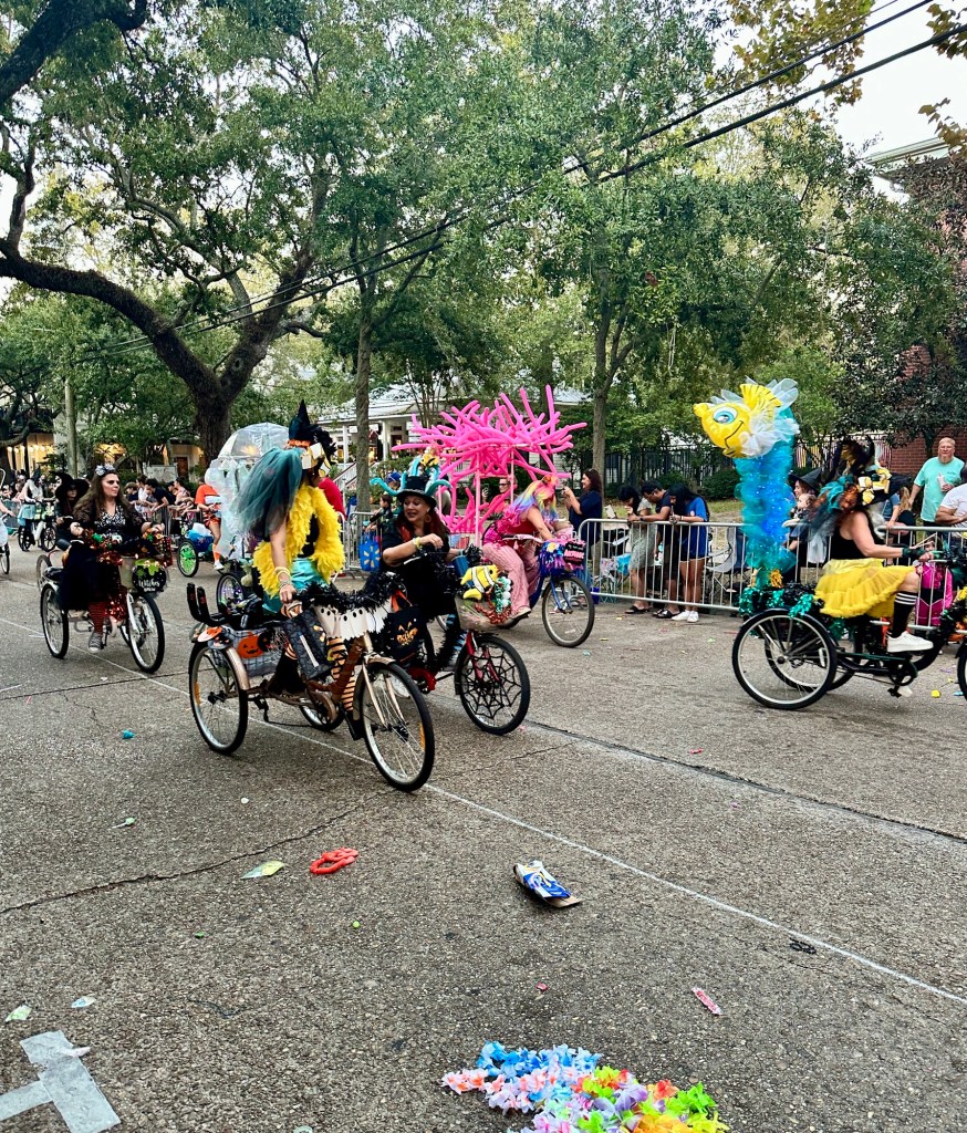 Witches Ride of Ocean Springs, historical downtown Ocean Springs Mississippi Halloween