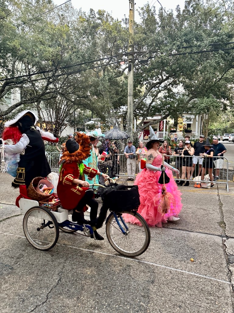Witches Ride of Ocean Springs, historical downtown Ocean Springs Mississippi Halloween