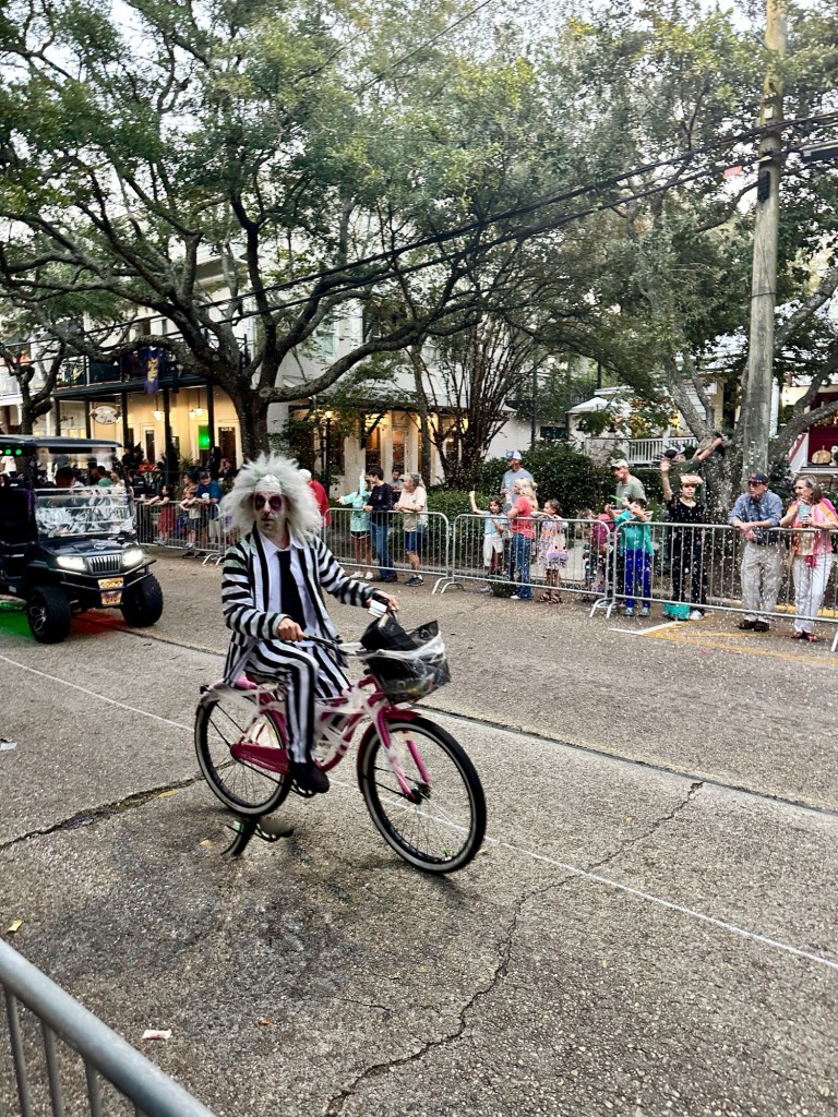 Witches Ride of Ocean Springs, historical downtown Ocean Springs Mississippi Halloween