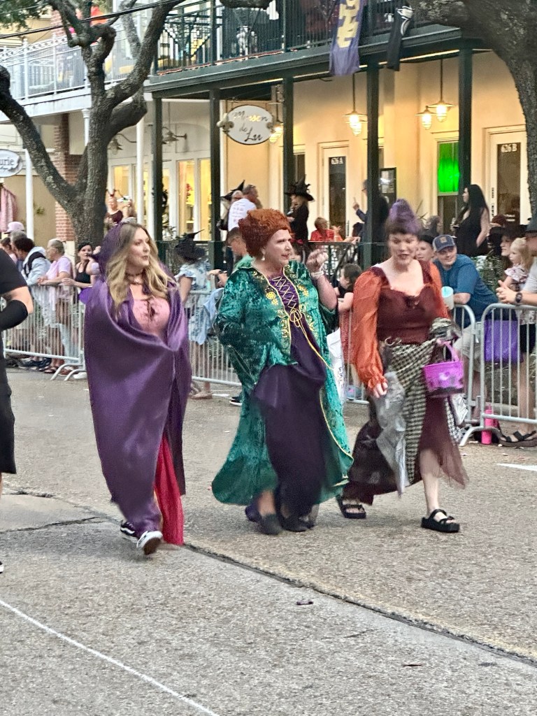 Witches Ride of Ocean Springs, historical downtown Ocean Springs Mississippi Halloween