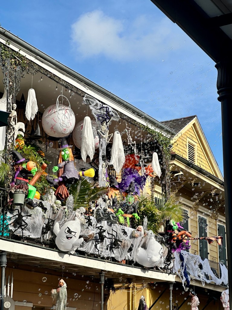 Halloween celebration in New Orleans