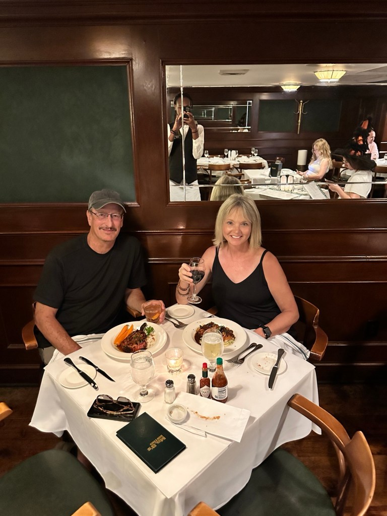 Gumto YaYa and Honeyglazed porkchops at Mr. B's Bistro New Orleans