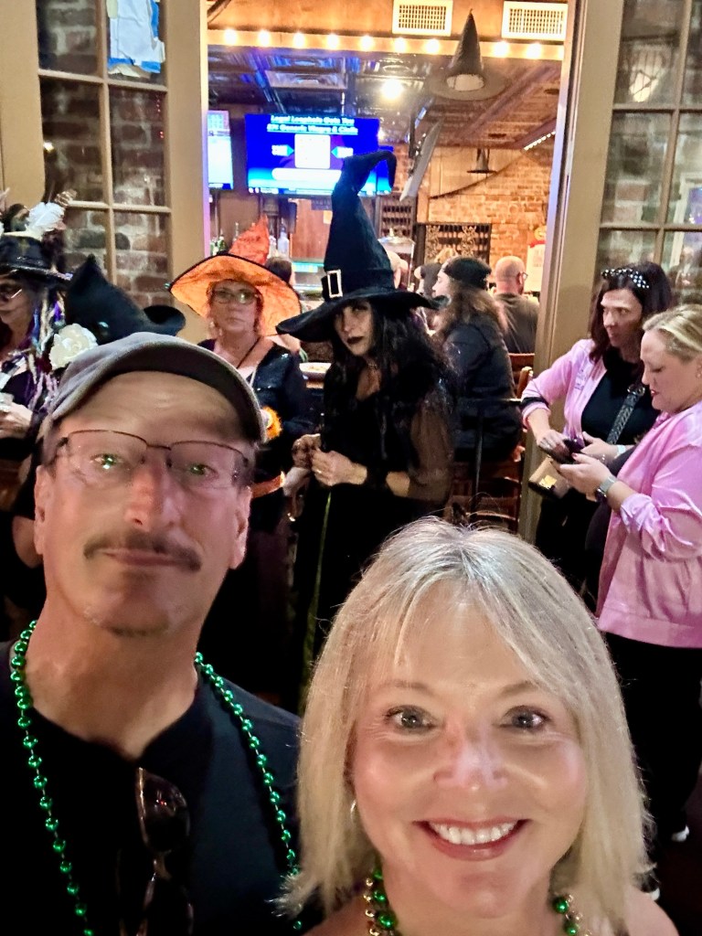 Halloween celebration Bourbon Street French Quarter New Orleans