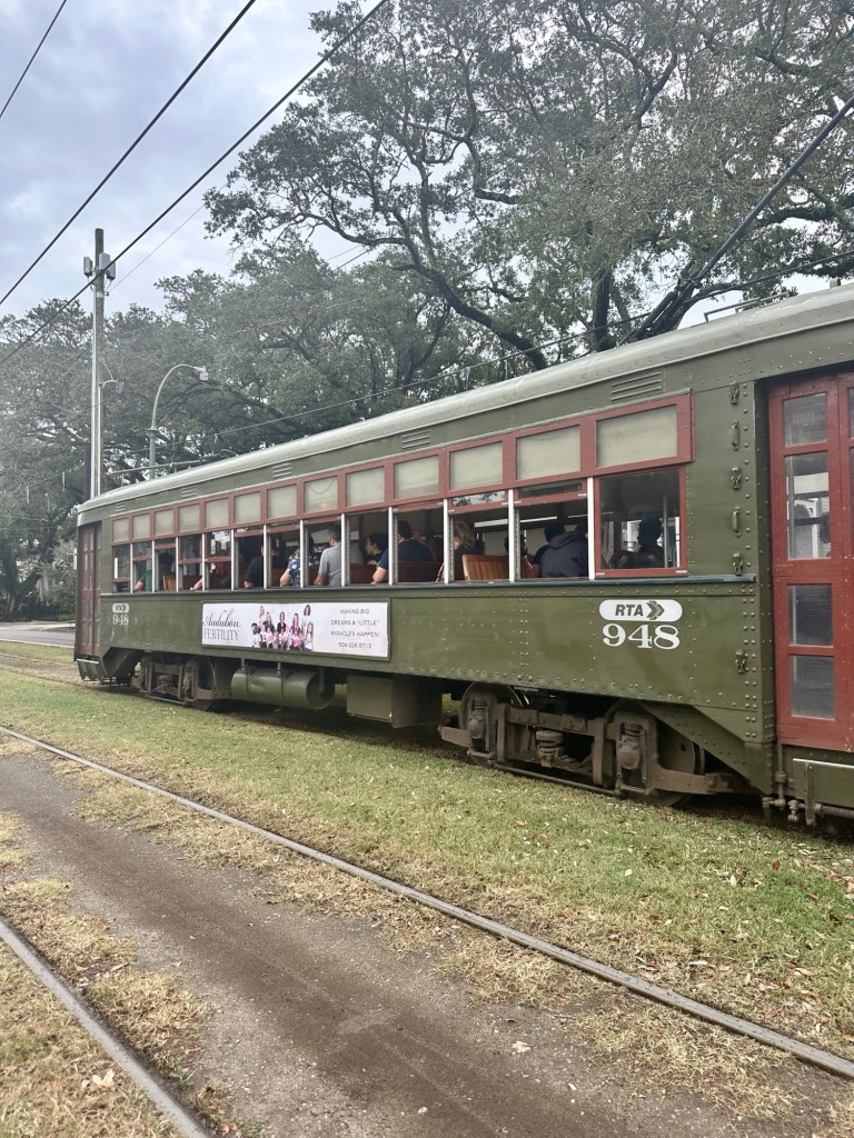 Street car downtown New Orleans