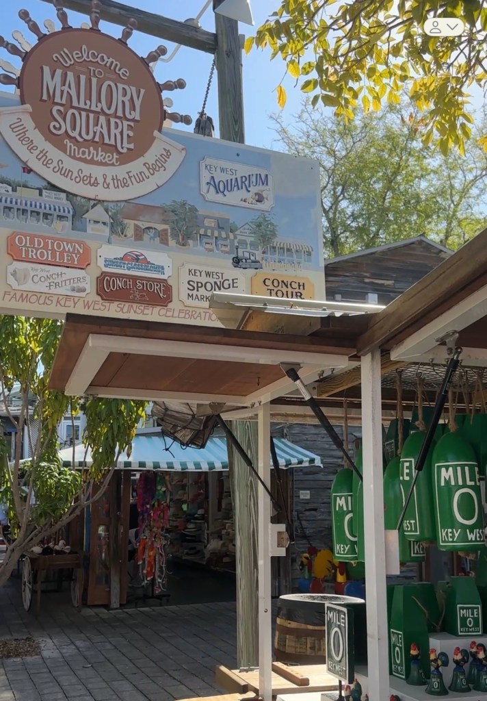 Mallory Square Market Shopping Historic Key West